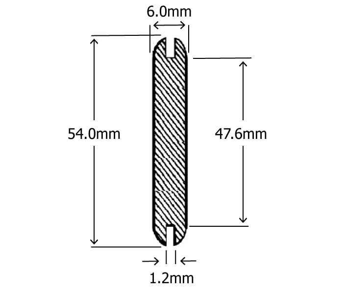 blanking grommets 54.0mm