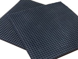 Rubber Waffle Mat Anti Vibration 450mm X 450mm Raptor Rubber Shop